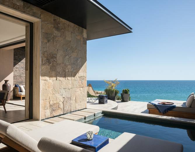 Ritz-Carlton Reserve Residence Mexico pool view